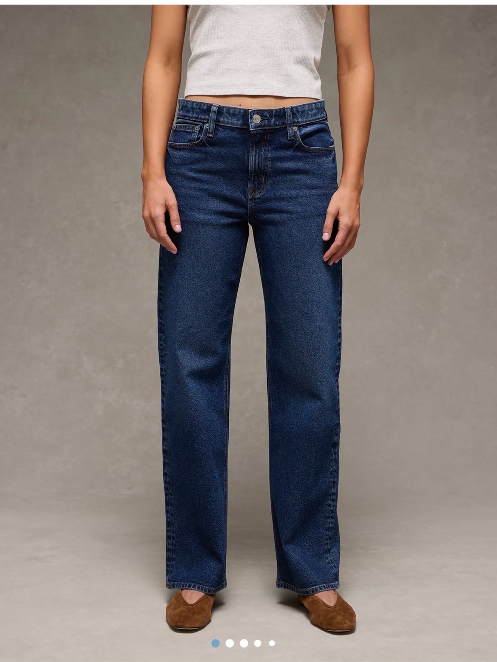 American Eagle Stretch Stovepipe Jeans Blue Size 000 Short